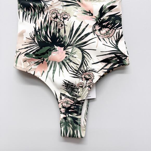 SOMEDAYS LOVIN Coastal Roaming Cheeky One Piece Swimsuit Tropical Beach Women XS - Picture 4 of 12